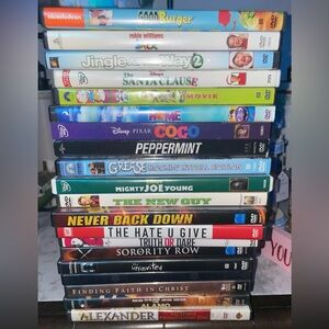 Nickelodeon DVD Collection with Multicolor Covers